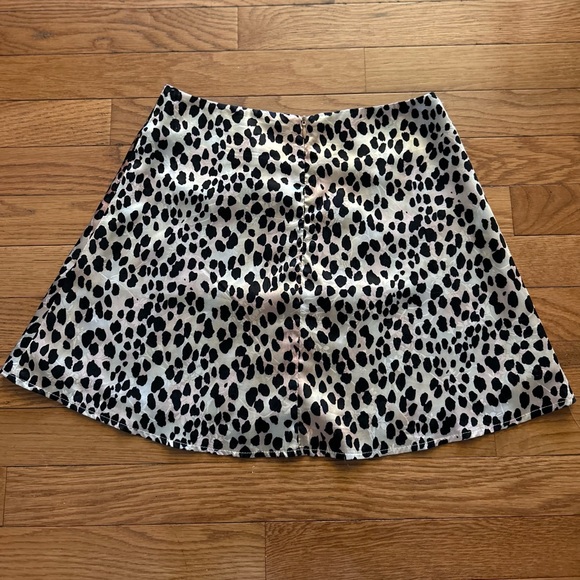Princess Polly Jemima Grace Multi Leopard & Floral Printed Mini Skirt - Picture 3 of 7